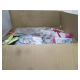 LARGE BOX FILLED WITH VARIOUS MOST NEW ITEMS