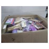BOX OF MOST NEW PARTY SUPPLY, CRAFT, DECOR, ETC