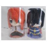 LOT OF 2 NEW COLLECTIBLE ANIME PLUSH
