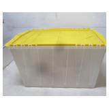 GUC FLIP TOP PLASTIC STORAGE BIN