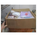 LARGE BOX FILLED WITH VARIOUS MOSTLY NEW ITEMS