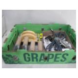 BOX LOT TOOLS, VARIOUS CORDS
