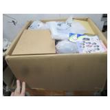 LARGE BOX FILLED WITH VARIOUS MOSTLY NEW ITEMS