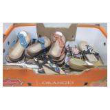 LOT VARIOUS SIZE, STYLE NEW LADIES SANDALS