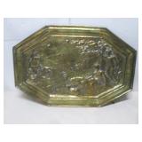 VINTAGE LARGE BRASS WALL ART