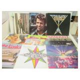 LOT OF 9 COLLECTIBLE VINYL RECORD ALBUM
