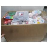 LARGE BOX FILLED WITH VARIOUS MOST NEW ITEMS