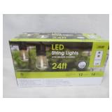 NEW 24FT LED STRING LIGHT WITH REMOTE