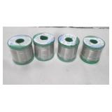 LOT 4 NEW ALPHA LEAD FREE SOLDER WIRE