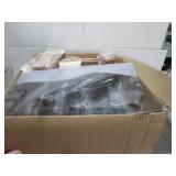 BOX OF MOST NEW PARTY SUPPLY, CRAFT, DECOR, ETC