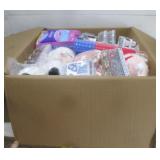 LARGE BOX FILLED WITH VARIOUS MOST NEW ITEMS