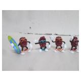 SET OF VINTAGE  CALIFORNIA RAISINS FIGURES
