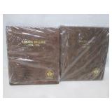 LOT OF 2 CANADIAN DOLLARS& CENTS COLLECTORS ALBUMS
