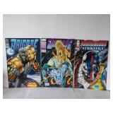 LOT OF 3 ASSORTED VINTAGE COMIC BOOKS