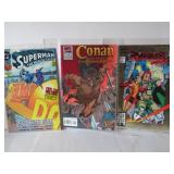LOT OF 3 ASSORTED VINTAGE COMIC BOOKS