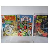 LOT OF 3 ASSORTED VINTAGE COMIC BOOKS
