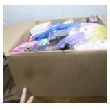 LARGE BOX FILLED WITH VARIOUS MOSTLY NEW ITEMS