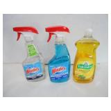 LOT  WINDEX, PALMOLIVE DISH SOAP