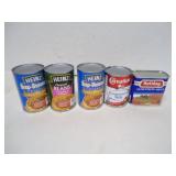 LOT VARIOUS CANNED FOOD