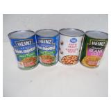LOT VARIOUS CANNED FOOD