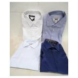 LOT OF 4 NEW MENS DRESS SHIRTS