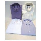 LOT OF 4 NEW MENS DRESS SHIRTS