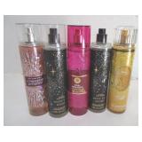 LOT VARIOUS FULL BODY FRANGRANCE MISTS