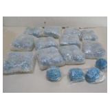 LARGE LOT DECORATED METAL RING BOXES