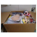 LARGE BOX FILLED WITH VARIOUS MOST NEW ITEMS