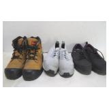 LOT ASSORTED GUC SAFETY BOOTS, SHOES