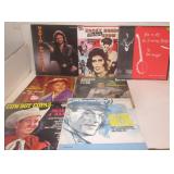 LOT  VARIOUS VINTAGE VINYL RECORDS ALBUMS
