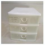USEDC TABLE TOP  DRAWER STORAGE TOWER