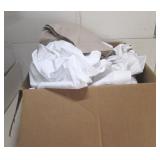 BOX LOT MOSTLY NEW ASSORTED CLOTHES