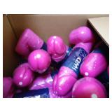 BOX OF NEW H2O HARD PLASTIC NOVELTY SIPPY BOTTLES