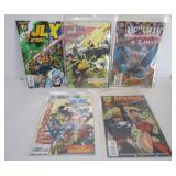 LOT OF 5 ASSORTED VINTAGE COMIC BOOK