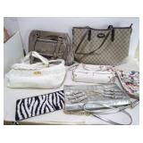 LOT VARIOUS LADIES PURSES, ETC