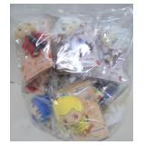 BAG OF NEW ANIME PLUSH TOYS