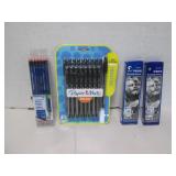 LOT VARIOUS WRITING INSTRUMENTS