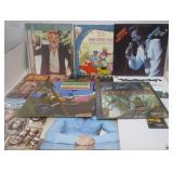 LOT OF 11 VARIOUS VINTAGE VINYL RECORDS ALBUMS