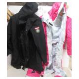 LOT OF 2 GUC LADIES RAIN/ WIND COAT