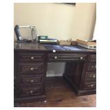 Wooden Desk 30"x55.5"x25.5"