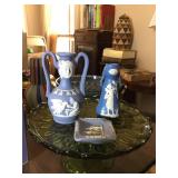 Wedgwood Jasperware Vase- 5.5"x3"