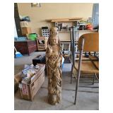Ceramic Statue 34"x 8"