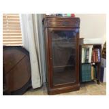 Antique Curio Cabinet With Key