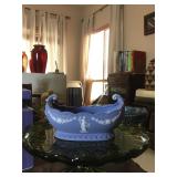 Wedgwood Jasperware Trinket Box- 6.5"x3.5"