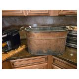 Vintage Copper Boiler Tub