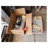 Painting Supplies Trays Rollers Brushes Caulking