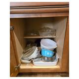 Contents Of Shelves Bakeware Pyrex