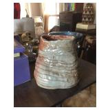 Ceramic Pottery Pot- 9.5"x9"