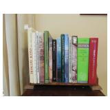 Wooden Shelf With Books Included